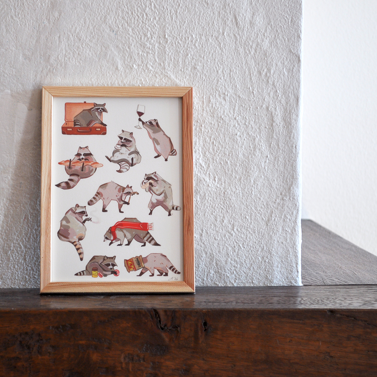 Racoons Abroad