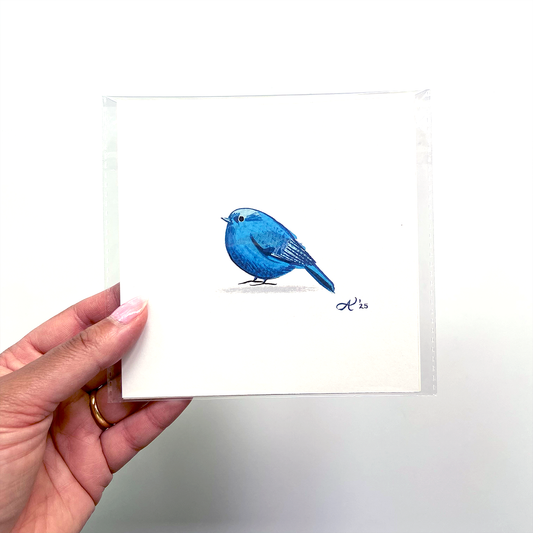 Blue Mountain Bird
