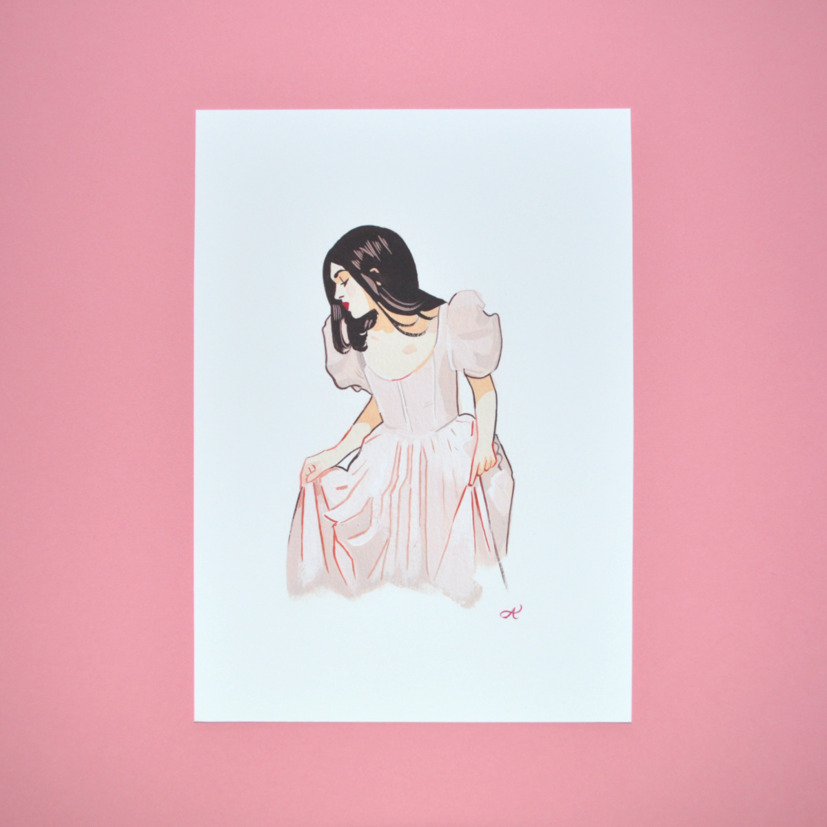 Pink Dress