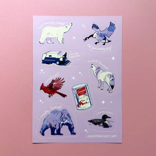 Proudly Canadian Stickers